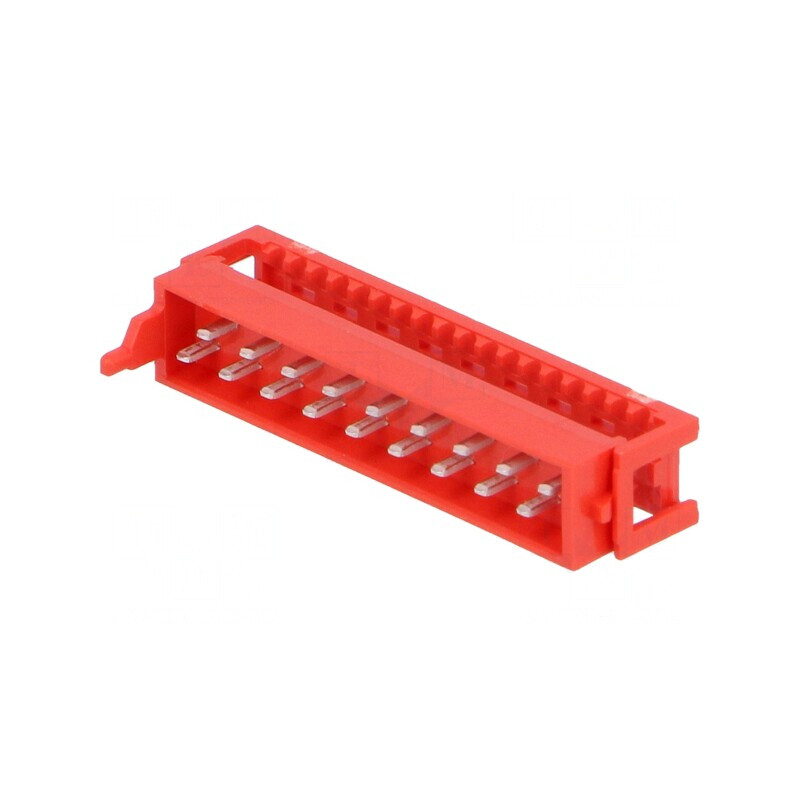 Mufă tată Micro-MaTch IDC 18 pini pentru cablu-bandă 1.27mm | Electronic-mag.ro | Componente Electronice