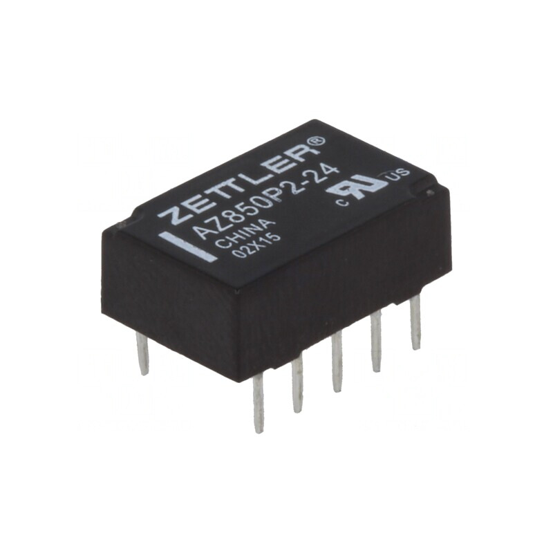 Releu Electromagnetic DPDT 24VDC PCB | Electronic-mag.ro | Componente Electronice