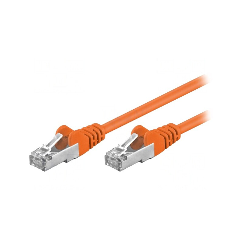 Cablu Patch F/UTP 5e 3m Portocaliu | Electronic-mag.ro | Componente Electronice