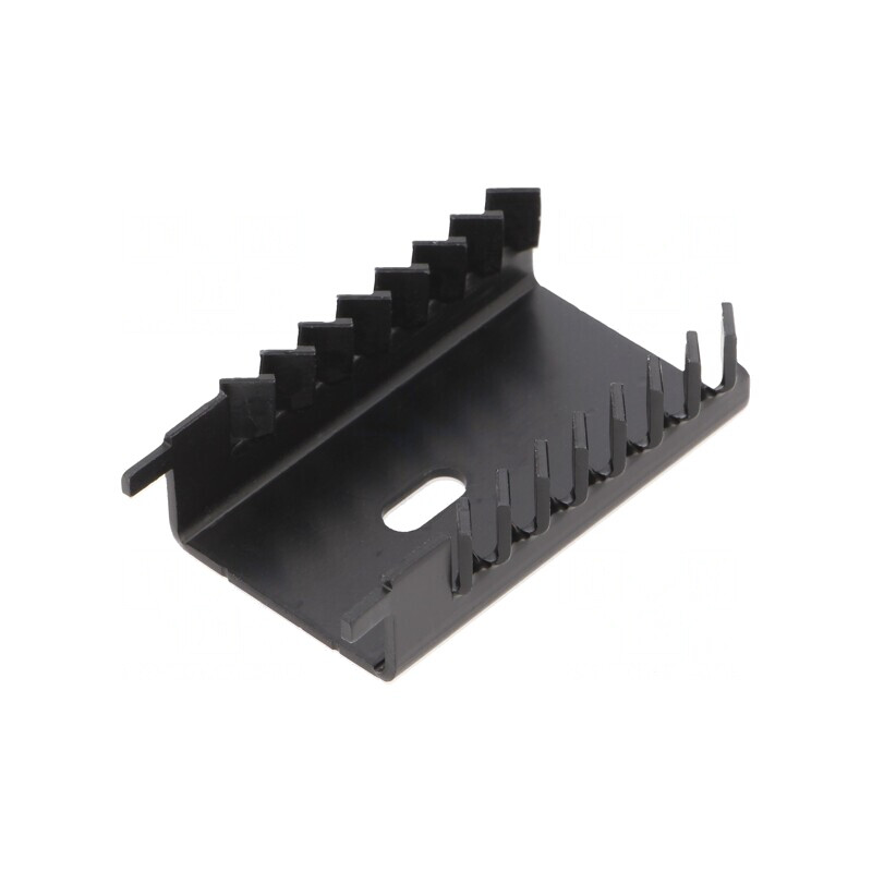 Radiator Negru TO220 12.7x30x45mm 13K/W | Electronic-mag.ro | Componente Electronice
