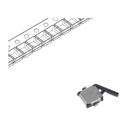 Microîntrerupător SNAP ACTION SPST-NC 5VDC | Electronic-mag.ro | Componente Electronice