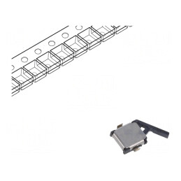 Microîntrerupător SNAP ACTION SPST-NC 5VDC