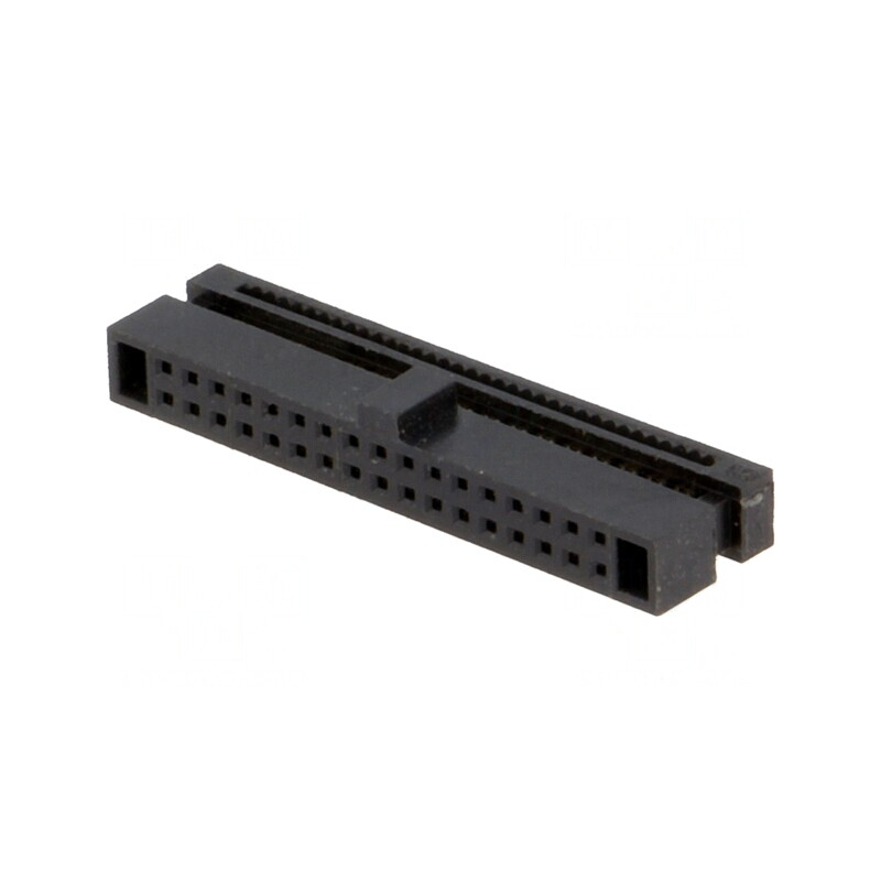 Mufă IDC Mamă 34 Pin Gold Flash pentru Cablu-Bandă 0.635mm | Electronic-mag.ro | Componente Electronice