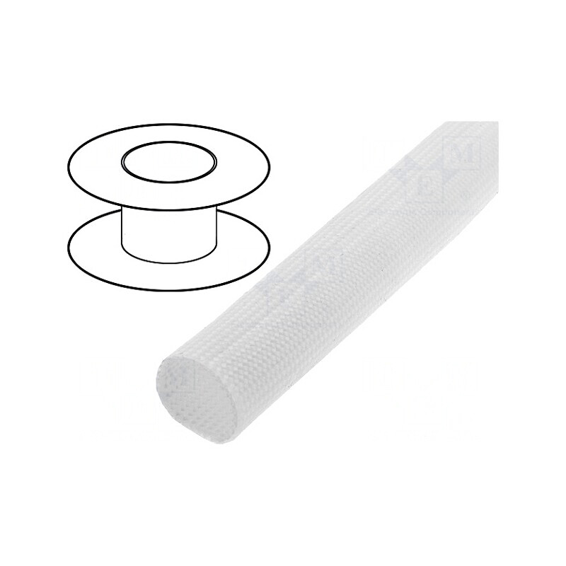 Manşon Electroizolant Fibra de Sticla 10mm | Electronic-mag.ro | Componente Electronice