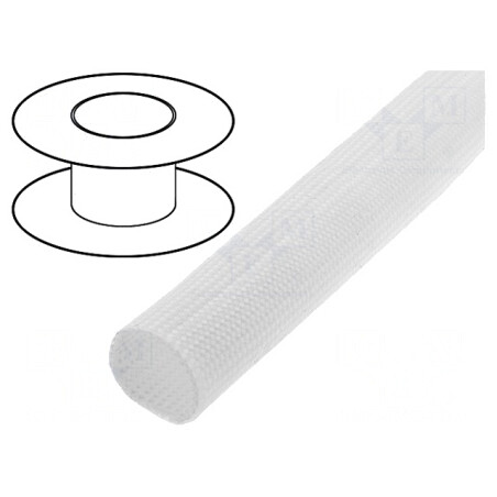 Manşon Electroizolant Fibra de Sticla 10mm | Electronic-mag.ro | Componente Electronice