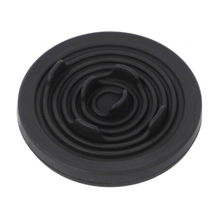 Manșon Elastomer Termoplastic TPE Negru 50mm | Electronic-mag.ro | Componente Electronice