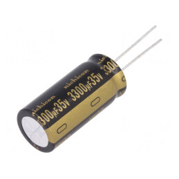 Condensator Electrolitic 3300uF 35V THT | Electronic-mag.ro | Componente Electronice