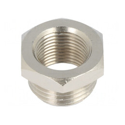 Niplu Reducție Alamă Nichelată G 1/2" FI | Electronic-mag.ro | Componente Electronice