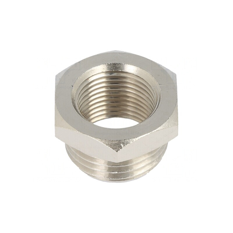 Niplu Reducție Alamă Nichelată G 1/2" FI | Electronic-mag.ro | Componente Electronice Niplu Reducție Alamă Nichelată G 1/2" FI | Electronic-mag.ro | Componente Electronice