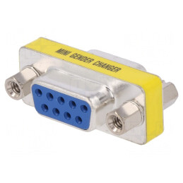 Adaptor D-Sub 9 Pin Soclu Conexiune 1:1 | Electronic-mag.ro | Componente Electronice