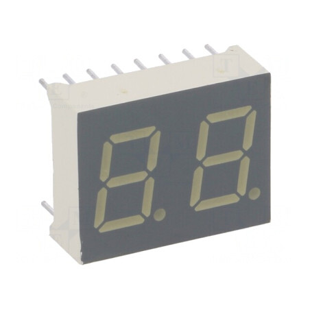 Afişaj LED 7 Segmente 10mm Roşu | Electronic-mag.ro | Componente Electronice