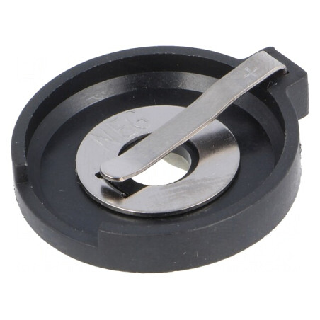 Soclu Baterie CR2430 Orizontală THT 5.9mm 24mm | Electronic-mag.ro | Componente Electronice