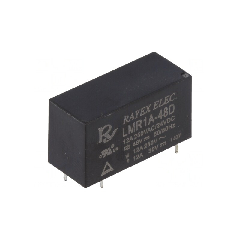 Releu Electromagnetic 48VDC 12A 250VAC | Electronic-mag.ro | Componente Electronice Releu Electromagnetic 48VDC 12A 250VAC | Electronic-mag.ro | Componente Electronice