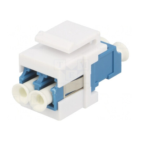 Conector Fibră Optică LC Mamă-Mamă | Electronic-mag.ro | Componente Electronice