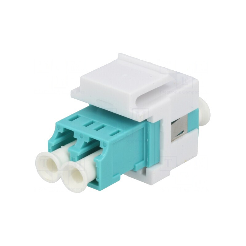 Conector Fibră Optică LC Soclu Cuplă Mamă-Mamă | Electronic-mag.ro | Componente Electronice Conector Fibră Optică LC Soclu Cuplă Mamă-Mamă | Electronic-mag.ro | Componente Electronice