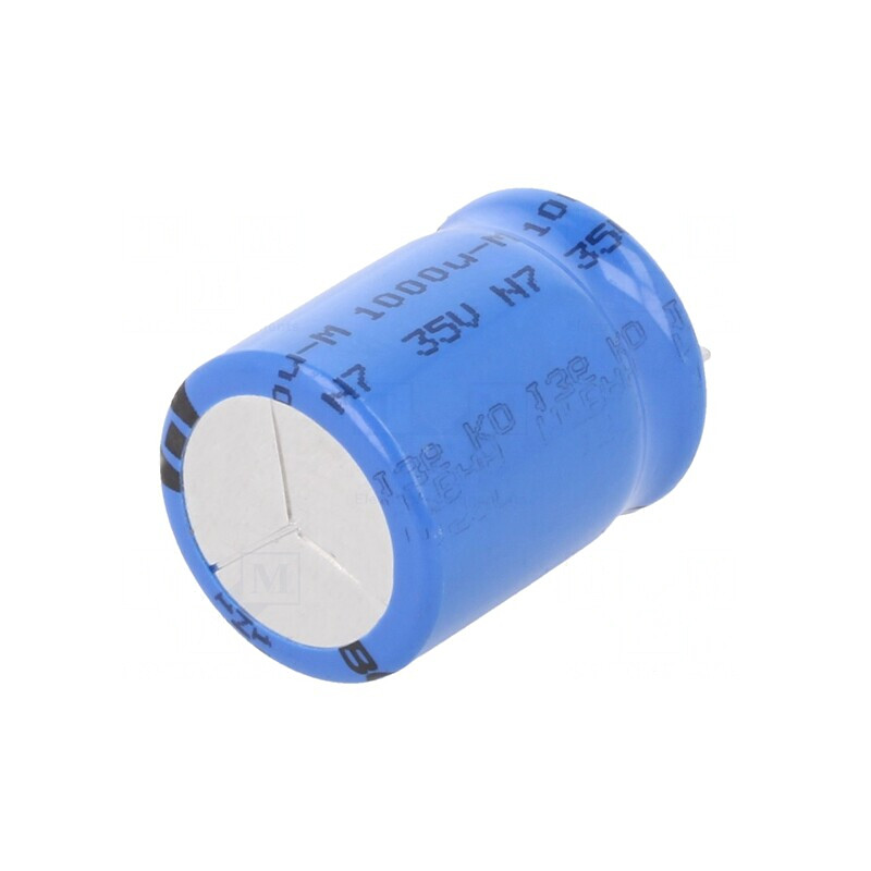 Condensator electrolitic 1000uF 35V THT | Electronic-mag.ro | Componente Electronice
