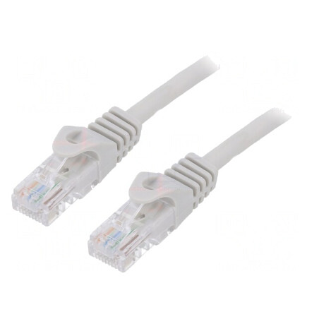 Cablu Patch UTP Cat6 3m Gri | Electronic-mag.ro | Componente Electronice