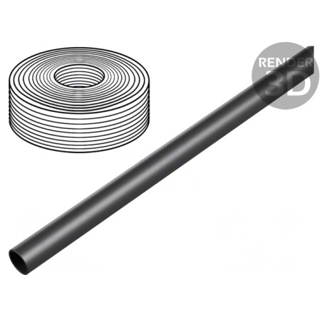 Cablu Pneumatic Polietilenă Neagră 0,95-10 bar | Electronic-mag.ro | Componente Electronice