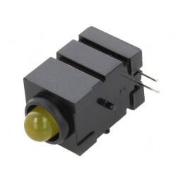 LED Galben 5mm 20mA 60° 15-30mcd | Electronic-mag.ro | Componente Electronice