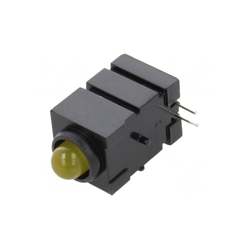LED Galben 5mm 20mA 60° 15-30mcd | Electronic-mag.ro | Componente Electronice