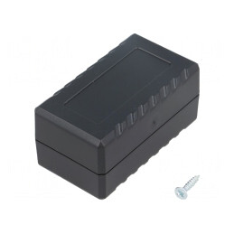 Carcasă Universală ABS Neagră 31x56x27 mm | Electronic-mag.ro | Componente Electronice