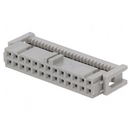 Mufă IDC Mamă 26 PIN Aurita pentru Cablu-Bandă 1.27mm 2.5A | Electronic-mag.ro | Componente Electronice