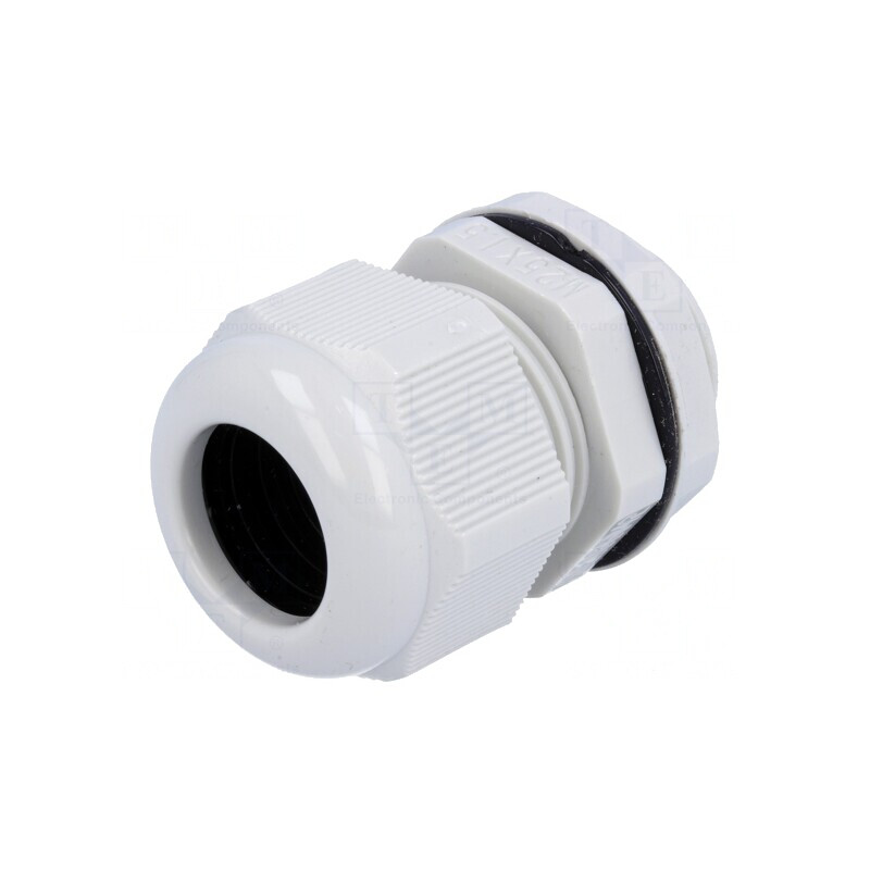 Garnitură etanşare filet alungit M25 IP68 gri | Electronic-mag.ro | Componente Electronice