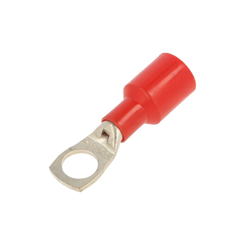 Vârf inelar tubular M12 13mm 25mm2 crimpat pe cablu roșu | Electronic-mag.ro | Componente Electronice Vârf inelar tubular M12 13mm 25mm2 crimpat pe cablu roșu | Electronic-mag.ro | Componente Electronice