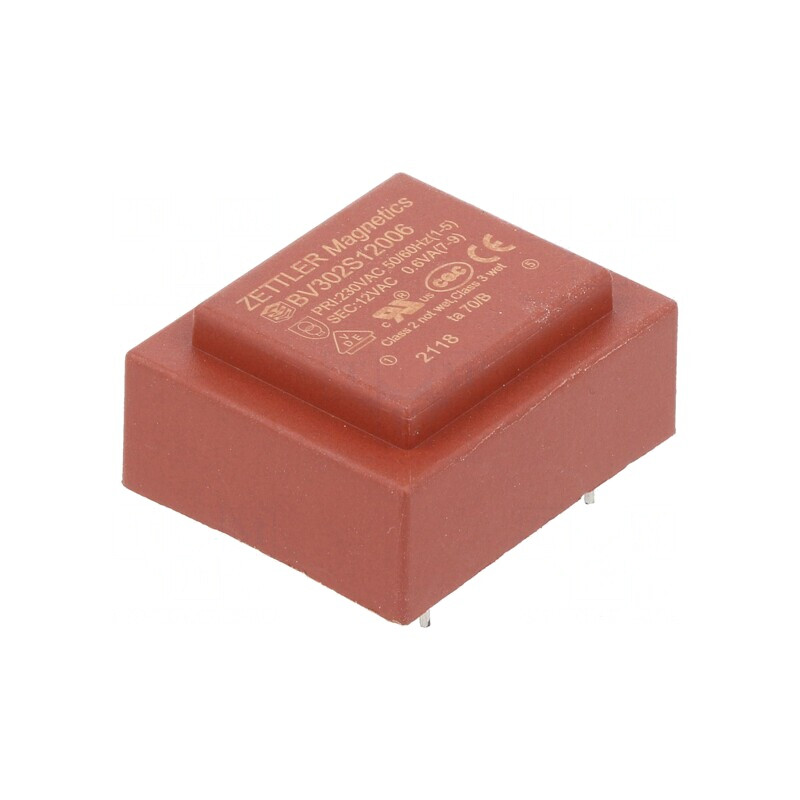 Transformator încapsulat 0,6VA 230V 12V PCB | Electronic-mag.ro | Componente Electronice Transformator încapsulat 0,6VA 230V 12V PCB | Electronic-mag.ro | Componente Electronice
