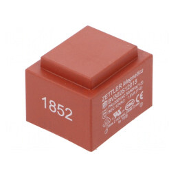 Transformator Încapsulat 1.5VA 230V 12V 125mA PCB | Electronic-mag.ro | Componente Electronice