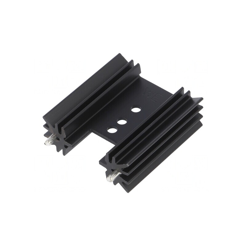 Radiator To220 Negru 38,1mm x 34,9mm x 12,7mm | Electronic-mag.ro | Componente Electronice