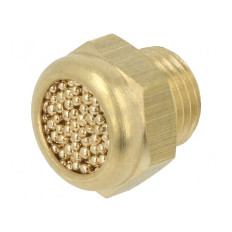 Amortizor Zgomot G 1/8 Bronz Sinterizat 6mm | Electronic-mag.ro | Componente Electronice