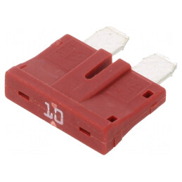 Siguranță Auto 10A 58VDC 19mm Unival | Electronic-mag.ro | Componente Electronice