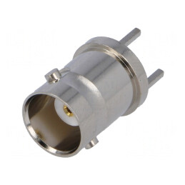 Soclu BNC Mamă Montare Panou PTFE | Electronic-mag.ro | Componente Electronice
