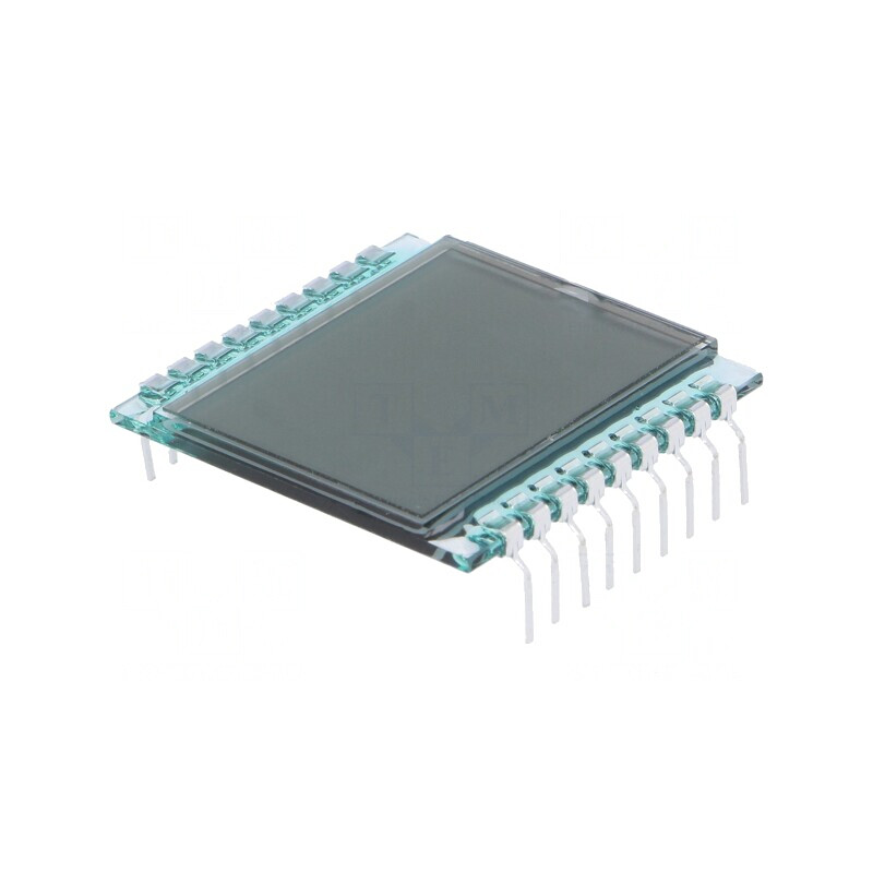 Afișaj LCD 7 Segmente 2 Digiți STN Pozitiv | Electronic-mag.ro | Componente Electronice