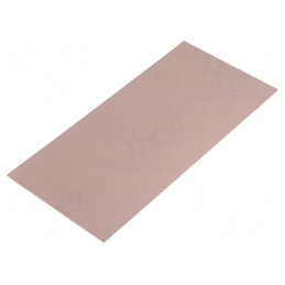 Placă Laminată FR4 Epoxidică 1,5mm 210x100mm Două Fețe