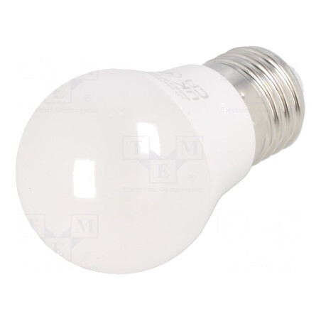 Lampă LED alb rece E27 6W 6400K | Electronic-mag.ro | Componente Electronice