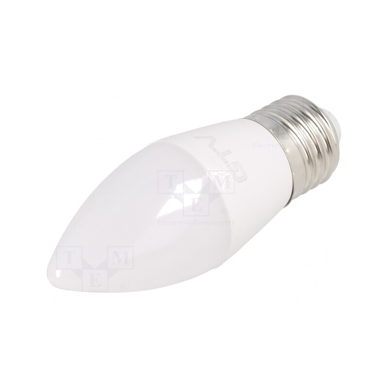 Lampă LED Alb Rece E27 6W 6400K | Electronic-mag.ro | Componente Electronice