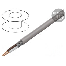 Cablu UNITRONIC LiHCH 2x0,34mm2 60V Gri-Bej Fără Halogen | Electronic-mag.ro | Componente Electronice