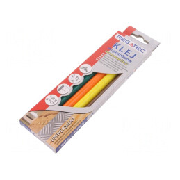 Batoane adezive termofuzibile Ø11mm 200mm 5buc diferite culori | Electronic-mag.ro | Componente Electronice