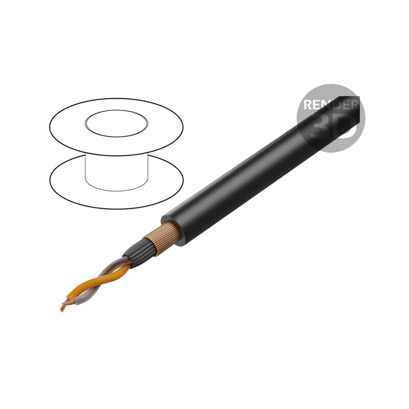 Cablu Microfon Negru OFC 2x0,25mm² | Electronic-mag.ro | Componente Electronice Cablu Microfon Negru OFC 2x0,25mm² | Electronic-mag.ro | Componente Electronice