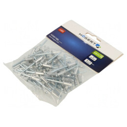 Diblu Aluminiu 4.8mm x 13mm - 50 Buc. | Electronic-mag.ro | Componente Electronice
