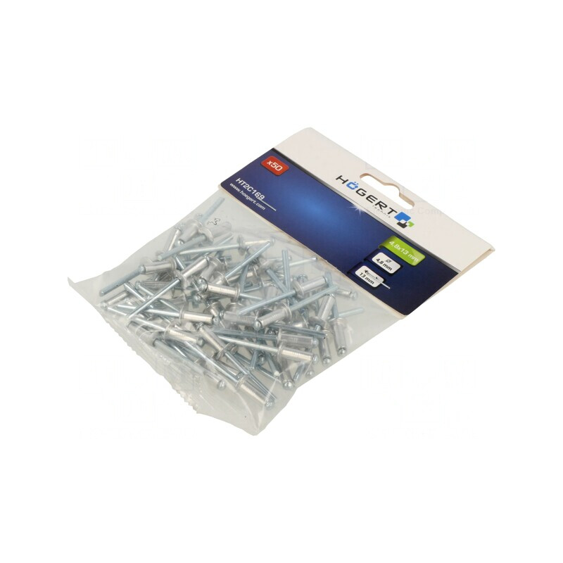 Diblu Aluminiu 4.8mm x 13mm - 50 Buc. | Electronic-mag.ro | Componente Electronice Diblu Aluminiu 4.8mm x 13mm - 50 Buc. | Electronic-mag.ro | Componente Electronice
