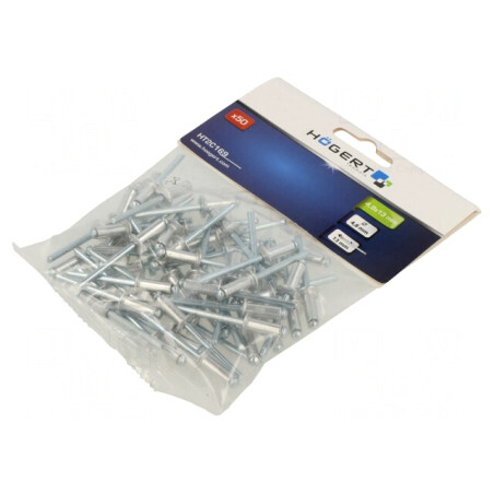 Diblu Aluminiu 4.8mm x 13mm - 50 Buc. | Electronic-mag.ro | Componente Electronice