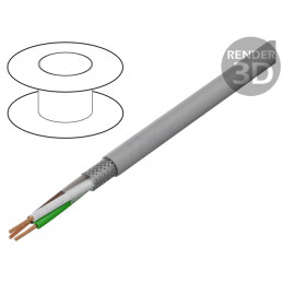 Cablu Ecranat PVC LiY-CY 3x0,75mm2 Cupru Cositorit