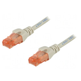 Patch cord UTP Cat6 Gri 1.5m | Electronic-mag.ro | Componente Electronice