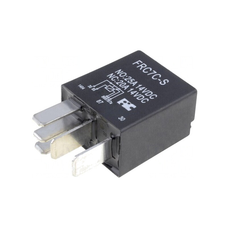 Releu electromagnetic SPDT 12VDC 25A pentru autovehicule | Electronic-mag.ro | Componente Electronice Releu electromagnetic SPDT 12VDC 25A pentru autovehicule | Electronic-mag.ro | Componente Electronice