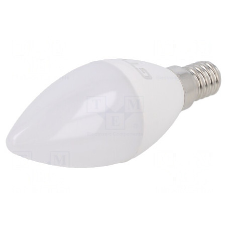 Lampă LED E14 6W 6400K Alb Rece | Electronic-mag.ro | Componente Electronice