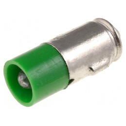 Lampă LED verde 24V | Electronic-mag.ro | Componente Electronice