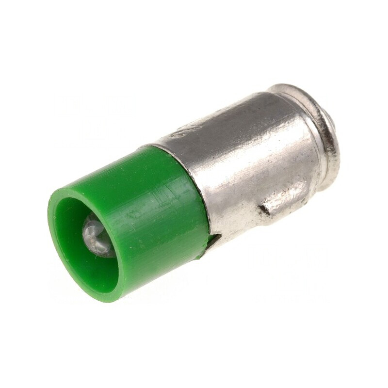 Lampă LED verde 24V | Electronic-mag.ro | Componente Electronice
